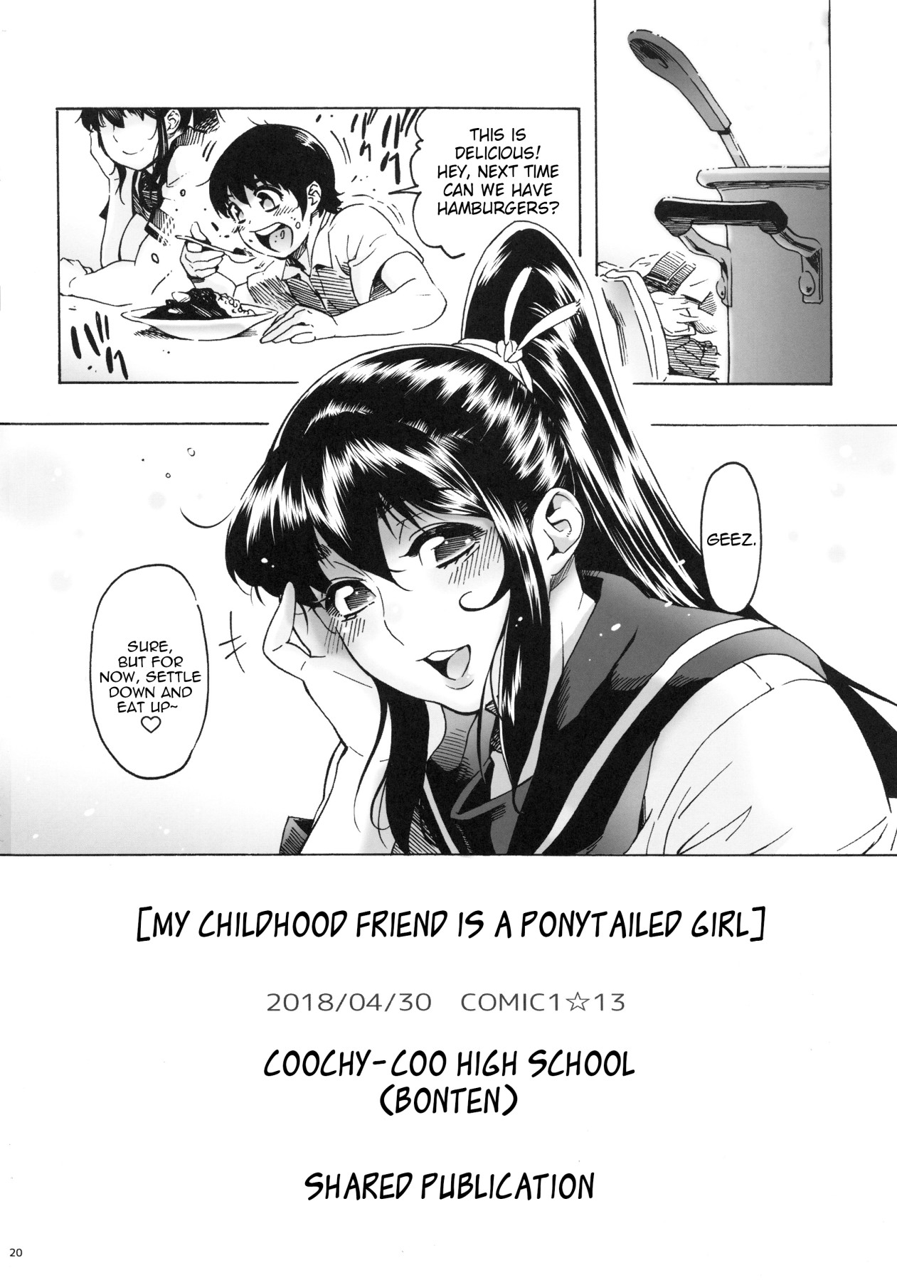 Hentai Manga Comic-My Childhood Friend is a Ponytailed High School Girl-Read-21